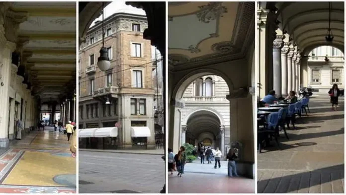Портики Турина Знаменитые аркады в Турине и его архитектура 16-ти километровые арки