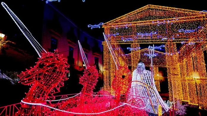 Рождественские мероприятия в Турине - Рождество Турин Италия.