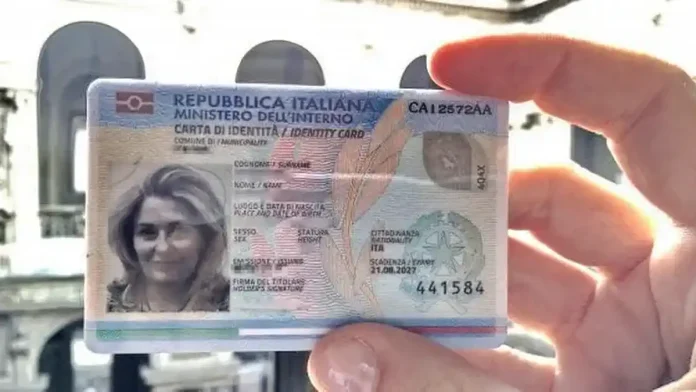 Электронное удостоверение личности Италия