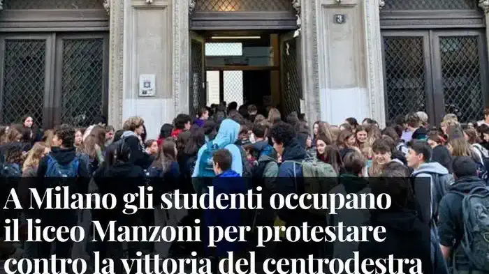 Италия выборы 2022 забастовка студентов в Милане