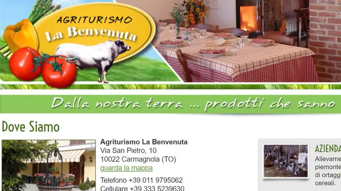 Agriturismo La Benvenuta: Встреча с Традиционной Пьемонтской Кухней