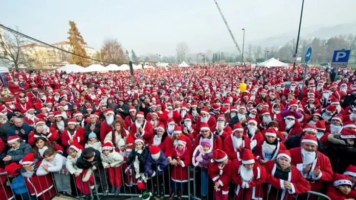 Дед Морозы в Турине 2023: веселье и благотворительность для детей