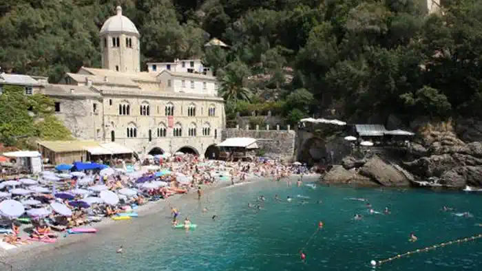  Spiaggia di San Fruttuoso, Камольи пляж Генуя как добраться из Турина